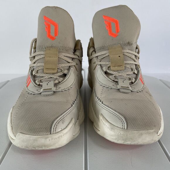 Adidas Dame 7 Bliss Solar Red Cream Lightstrike Basketball Shoe Size 7.5 FZ1046 - Picture 2 of 11